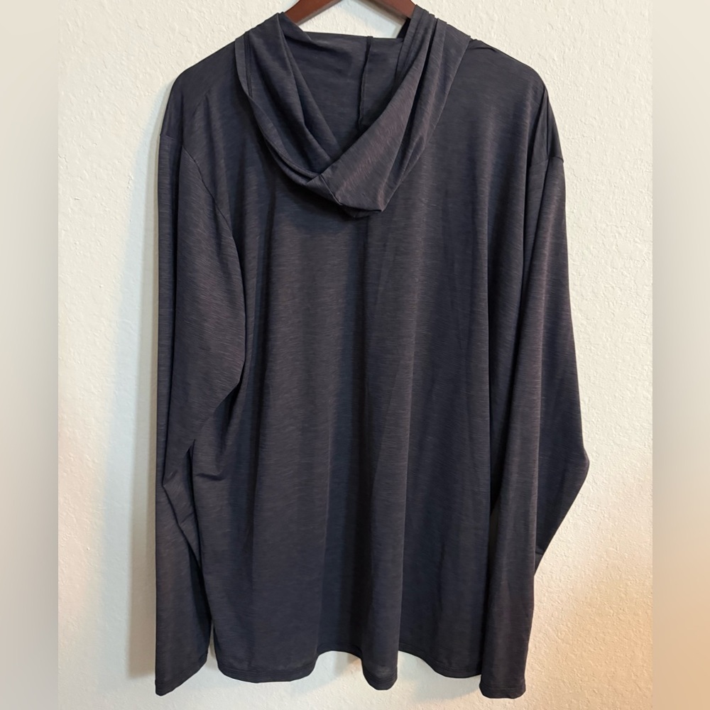 OceanTec “My Captain” Long Sleeve Lightweight Men's Hooded Sun Shirt - Picture 6 of 7